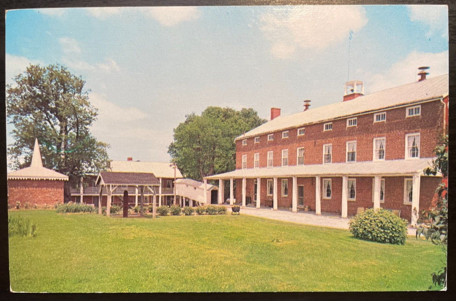 Vintage Postcard 1966 Carroll County Farm Museum, Westminster, Maryland