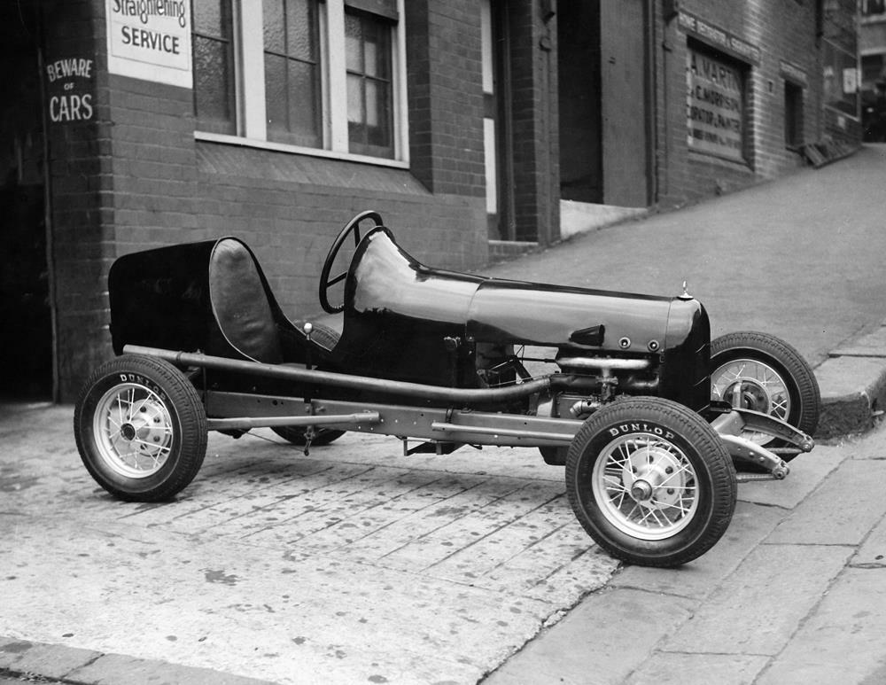 1934 Midget Race Car Old Photo 8.5\