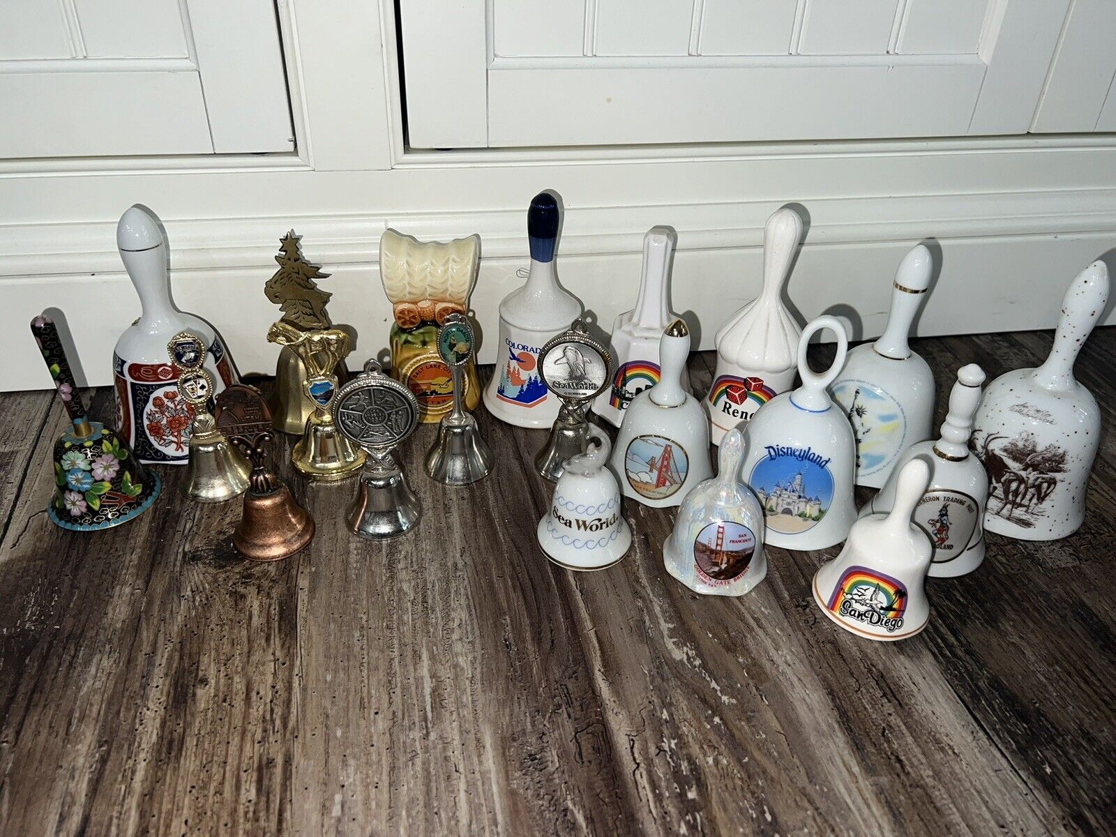 Huge Vintage bell collection souvenir, rare collectible