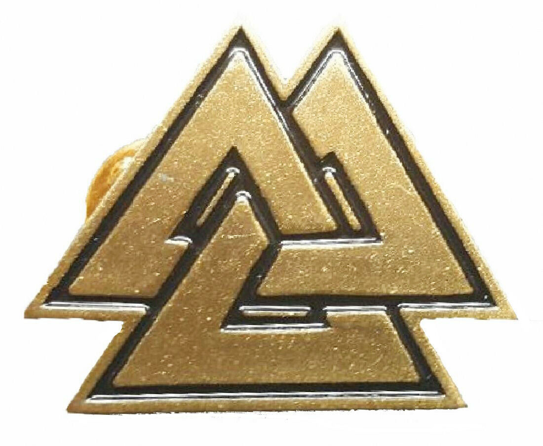 Valknut Symbol Triangles Odin's Viking jacket Vest Hat Pin [VP1]