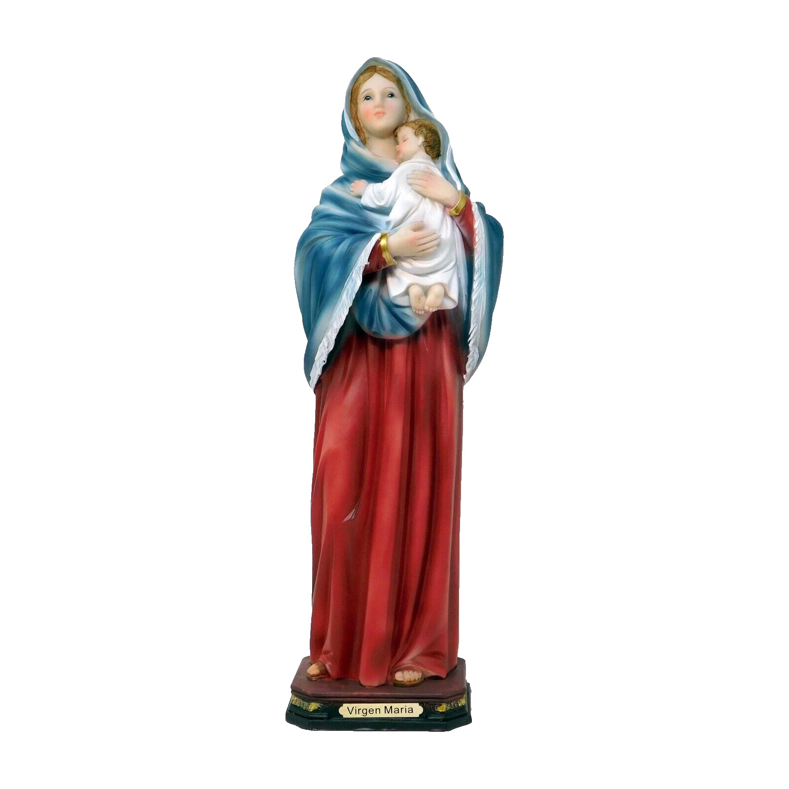Virgen Maria/ Virgin Mary  16 Inch Stunning Resin Figure
