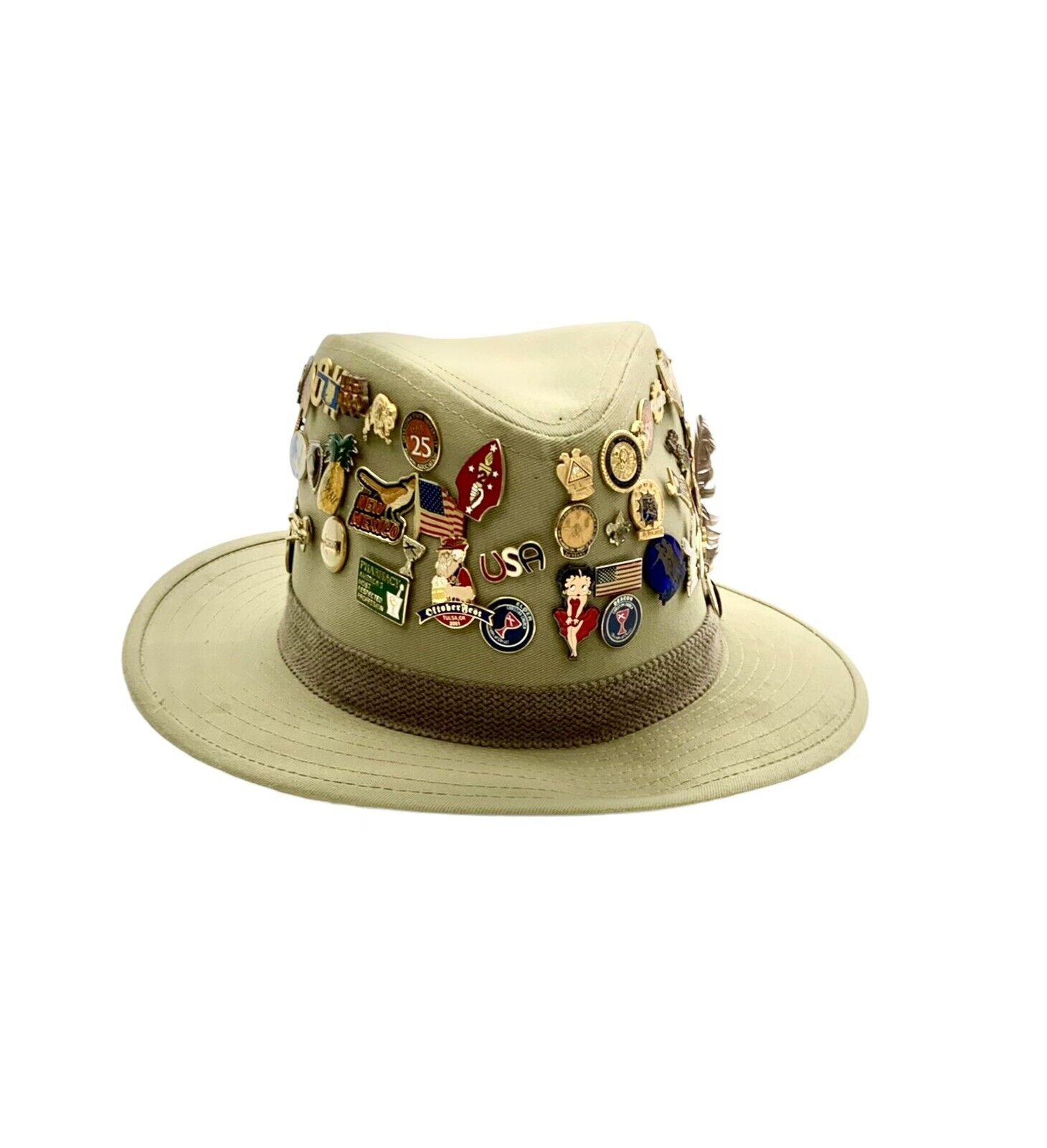 Hat German Style with Pins Vintage Collection