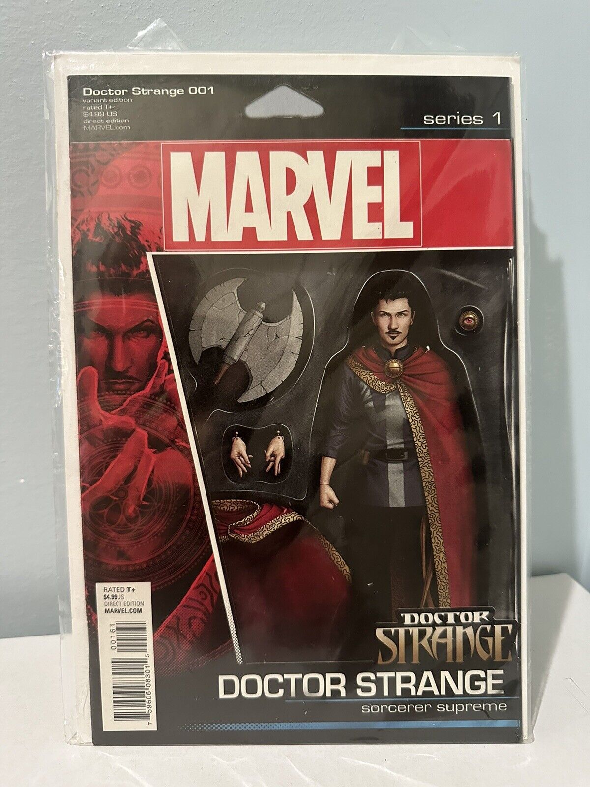 Doctor Strange #1f 2015 Marvel Comics John Tyler Christopher Action Figure Nm