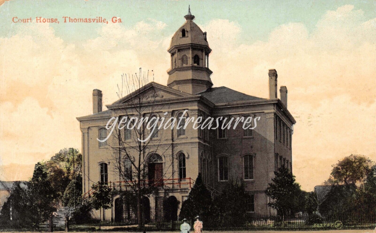 GA~GEORGIA~THOMASVILLE~THOMAS COUNTY COURT HOUSE~EARLY~C.1910