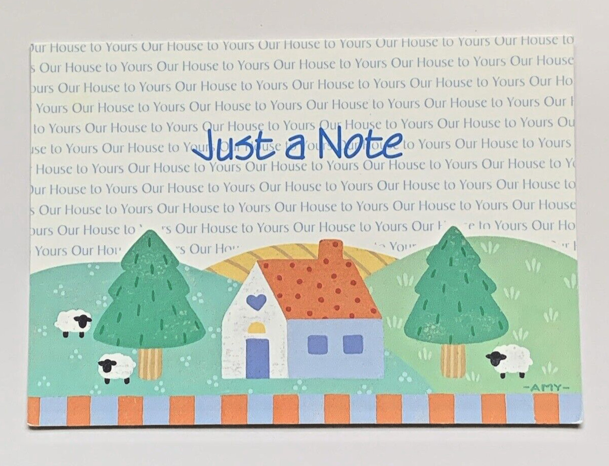 Just a Note Postcard