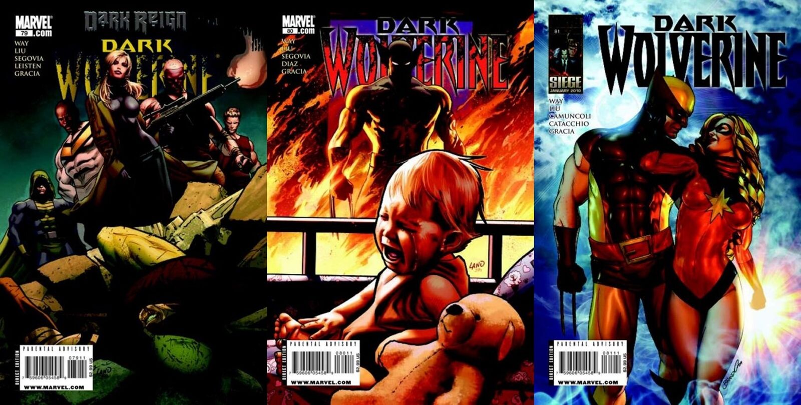 Wolverine #79-81 Volume 3 (2003-2009) Marvel Comics - 3 Comics