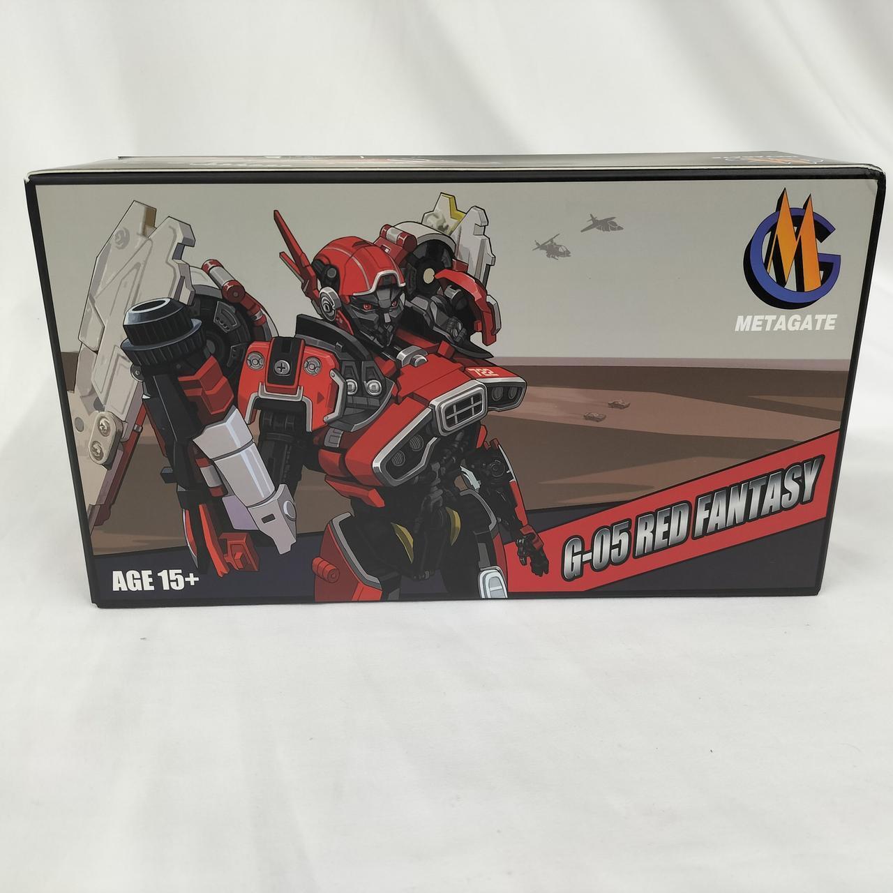 Metagate G-05 Red Fantasy Action Figure 0630-35