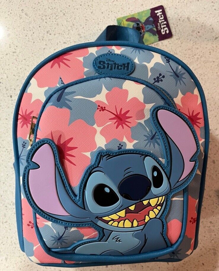 Disney Lilo and Stitch Stitch Bioworld Backpack NWT