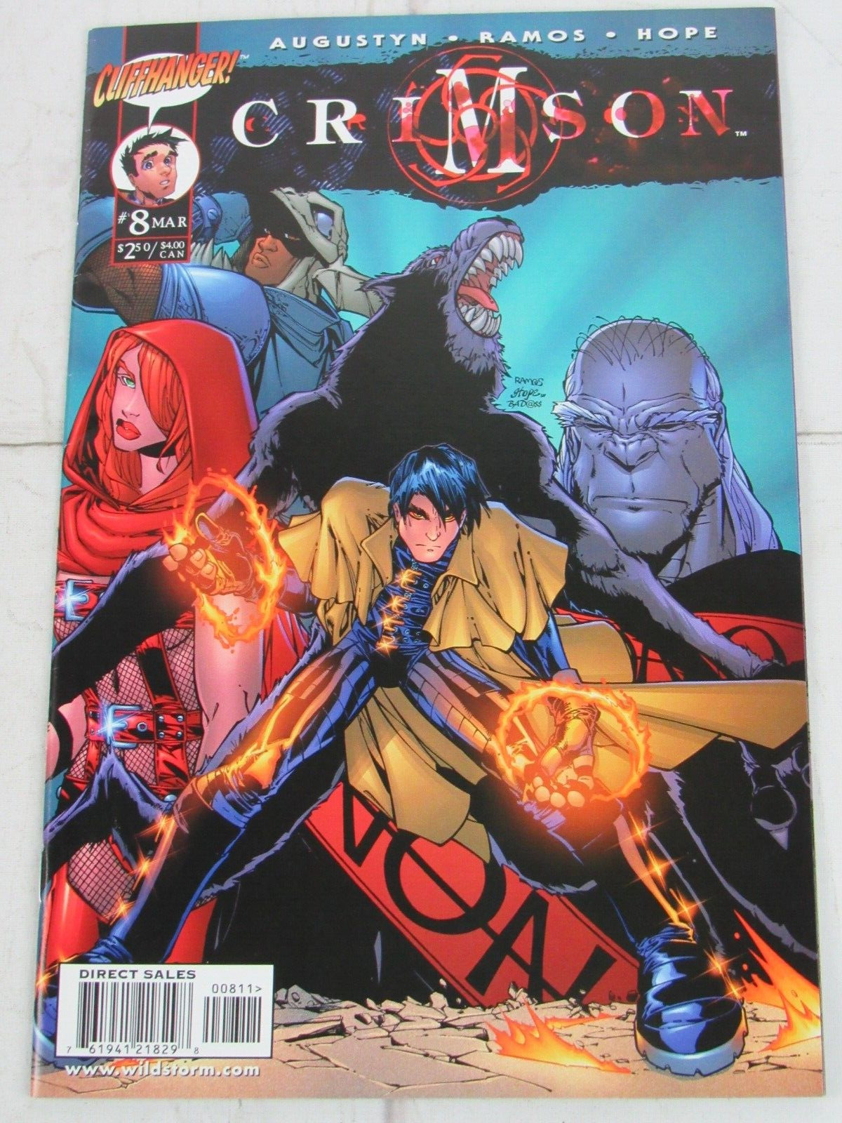 Crimson #8 Mar. 1999 DC Comics