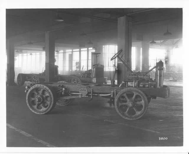 1920s GMC Truck Chassis Factory Press Photo 0063