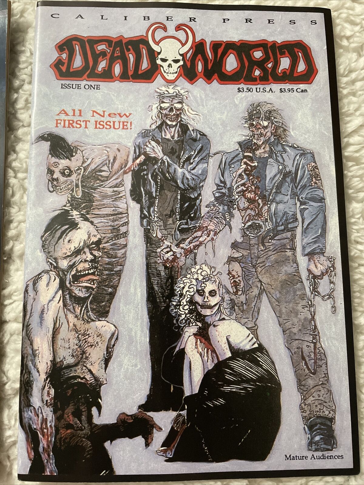 Deadworld Lot Of 4 Caliber Comics # 1,2,3,4 Vol 2 Rare Indie Nice Copies