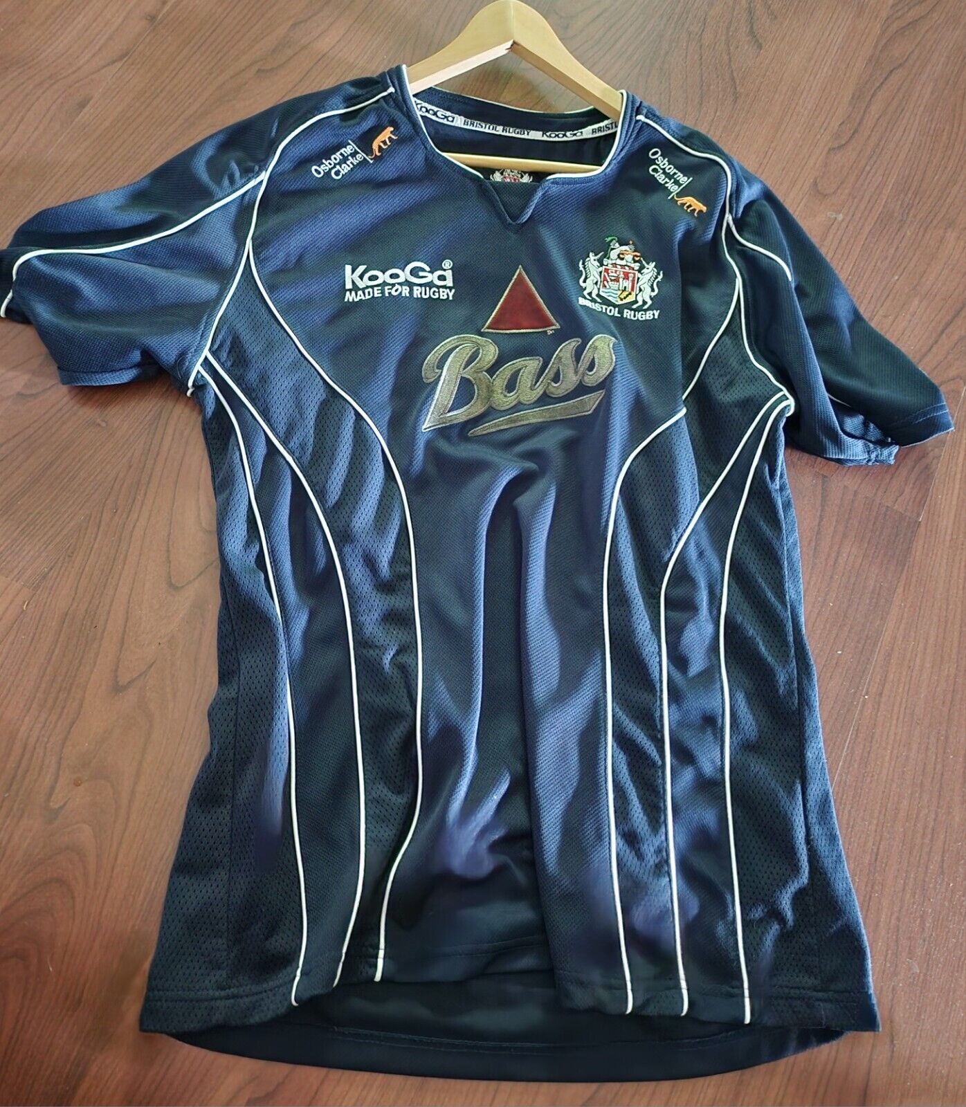 Bass Ale Authentic BRISTOL Rugby Shirt