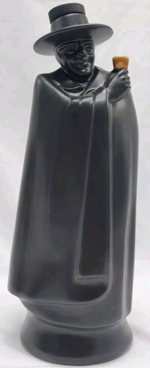 1969 Vintage Satin Black Glazed Wedgwood Prince of Wales \