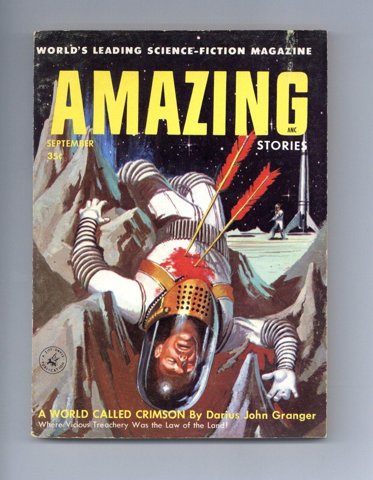 Amazing Stories Pulp Sep 1956 Vol. 30 #9 FN