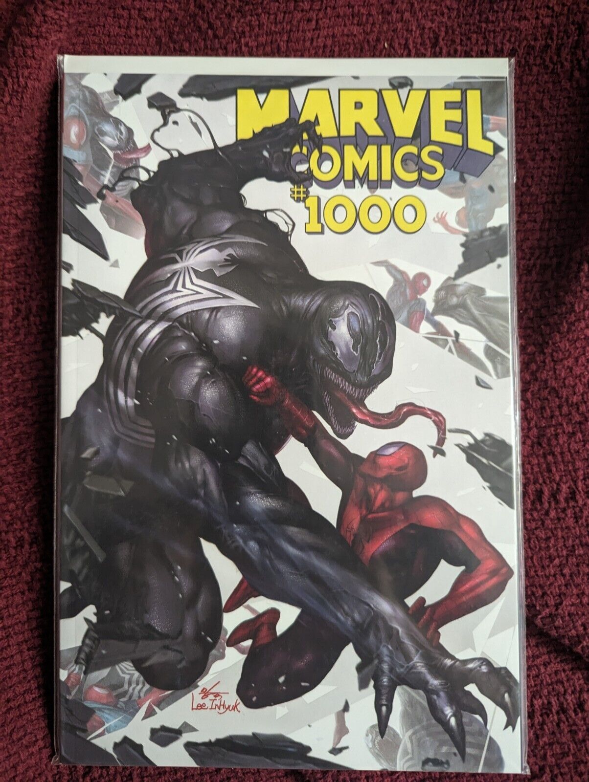Marvel Comics 1000 Spider-Man Versus Venom Variant