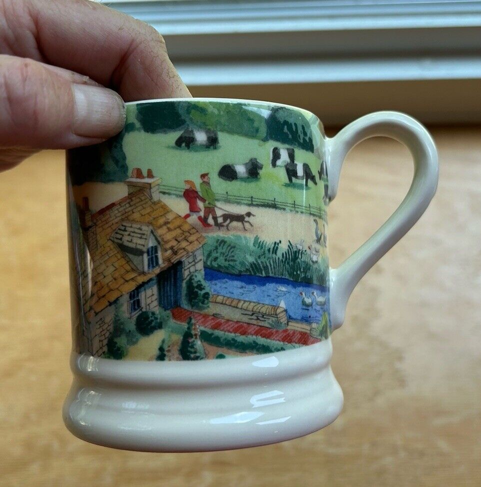 Emma Bridgewater Mug Beautiful English Countryside Made In England New W/tag