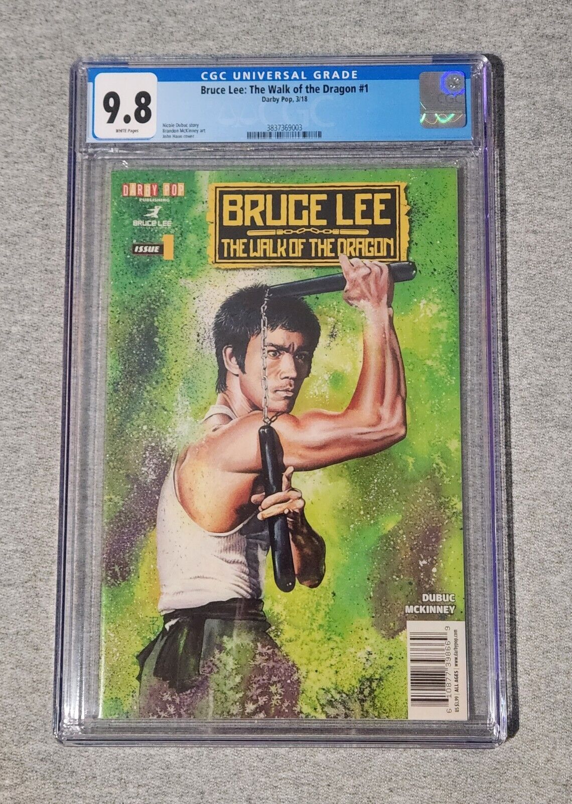 Bruce Lee Walk of the Dragon #1 CGC 9.8 Darby Pop Rare