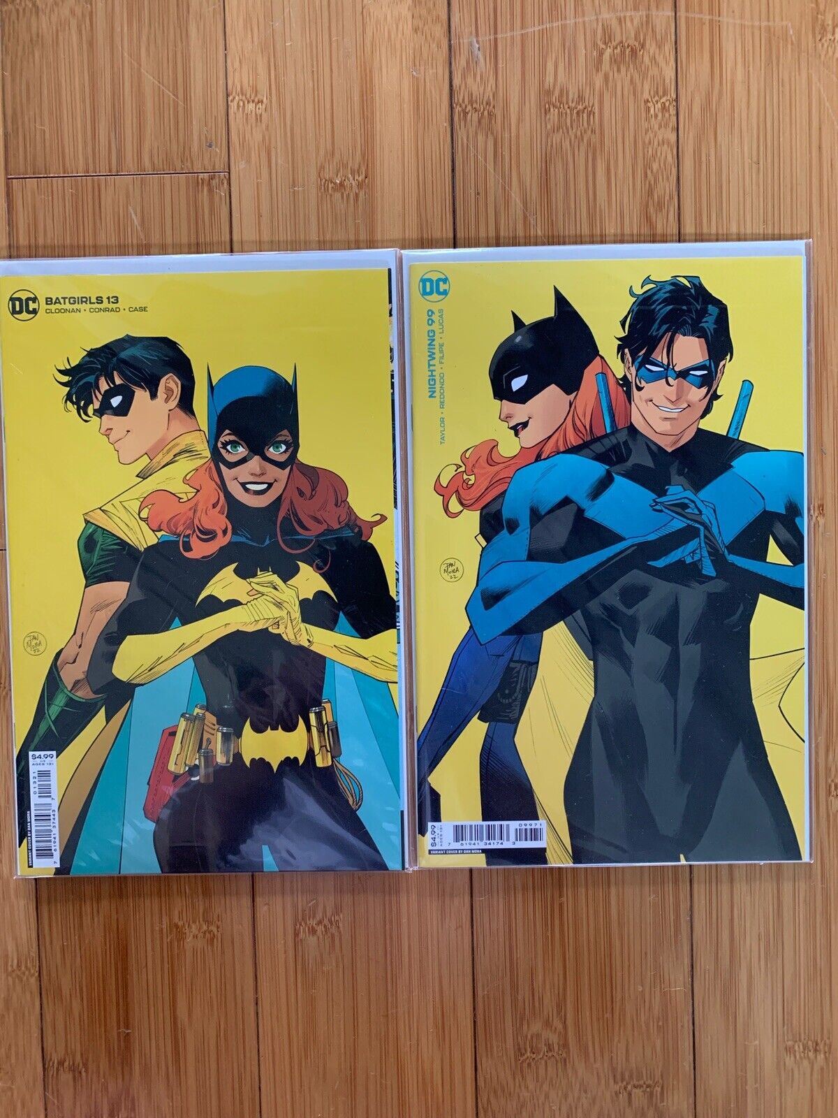 Nightwing #99 Batgirls #13 Dan Mora Variant DC Comics Comic Book Lot