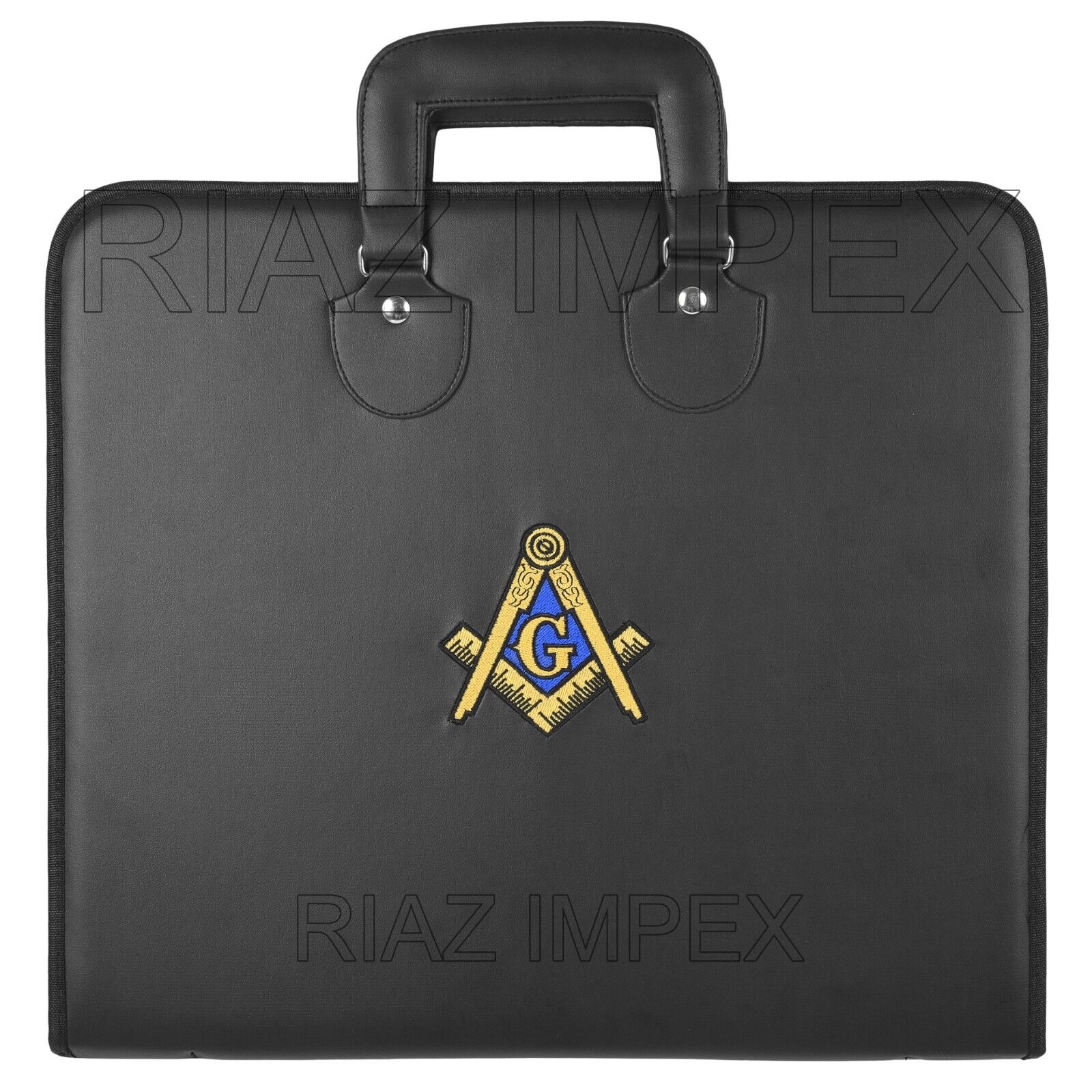Masonic Regalia Soft Apron Carrying Case Master Mason Case Embroidered