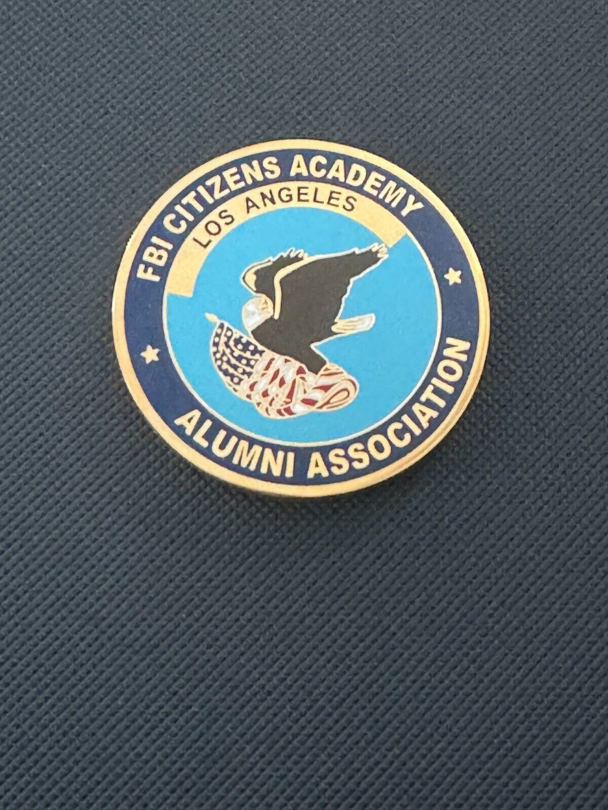 FBI Los Angeles Citizens Academy Alumni Association Challenge Coin