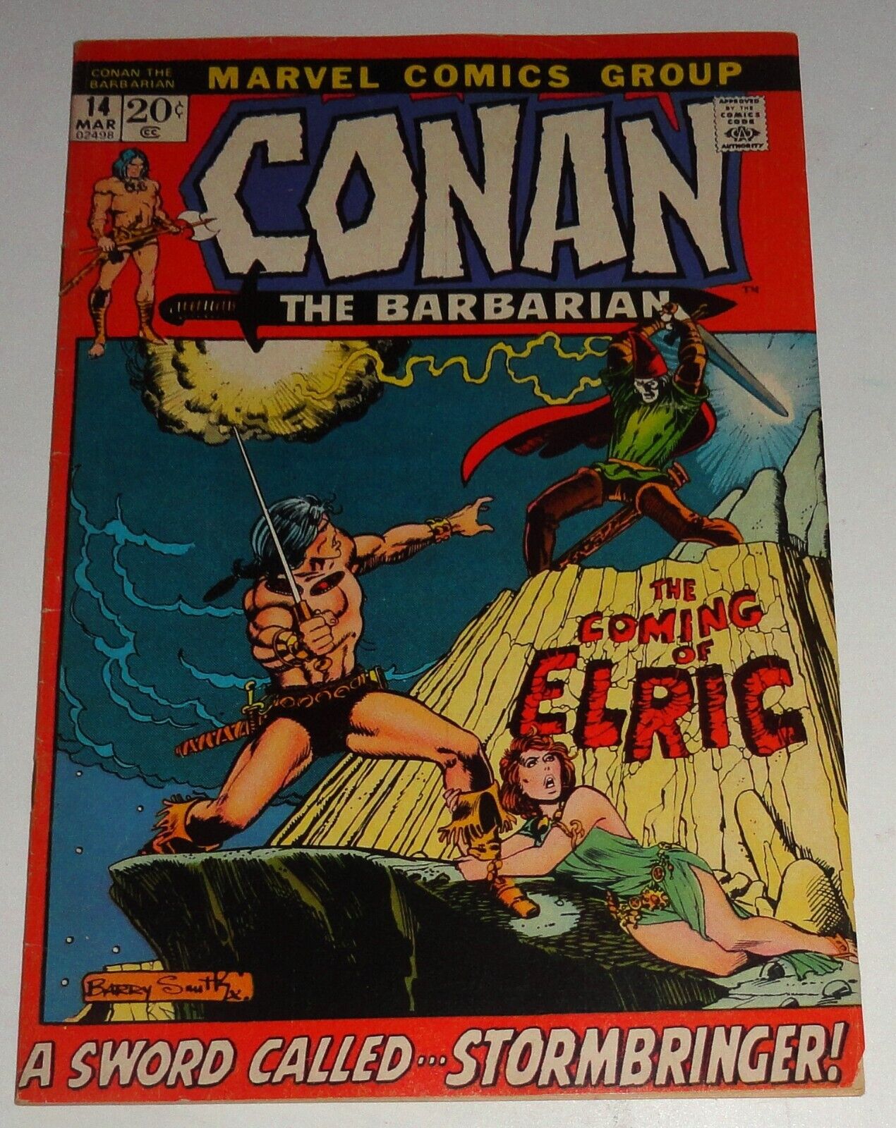 CONAN #14 barry smith classic first elric 7.0 1972
