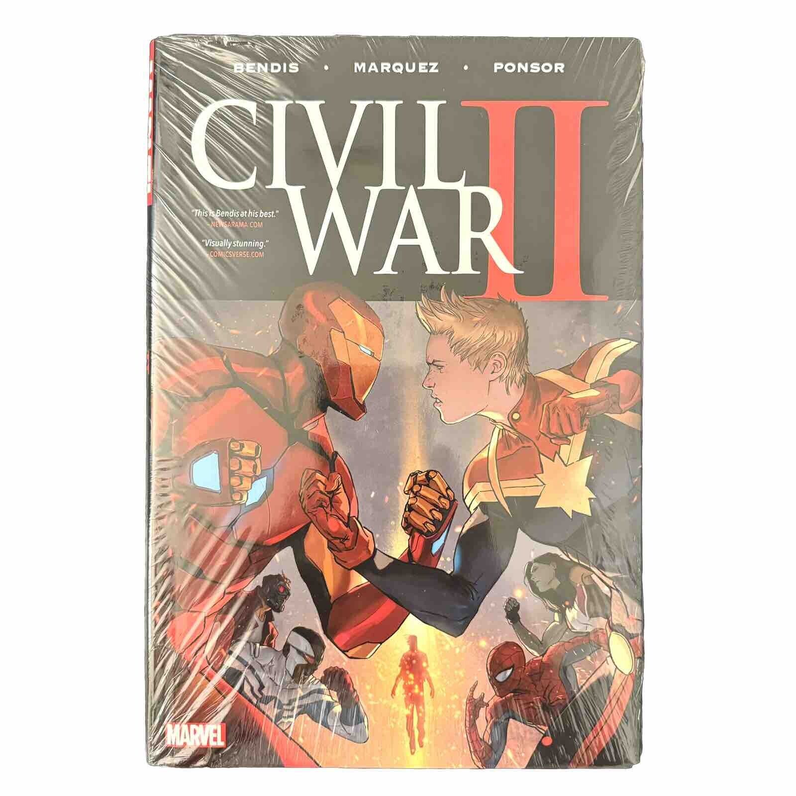 Civil War II Marvel Oversized Hardcover New Sealed $5 Flat Combined Shipping