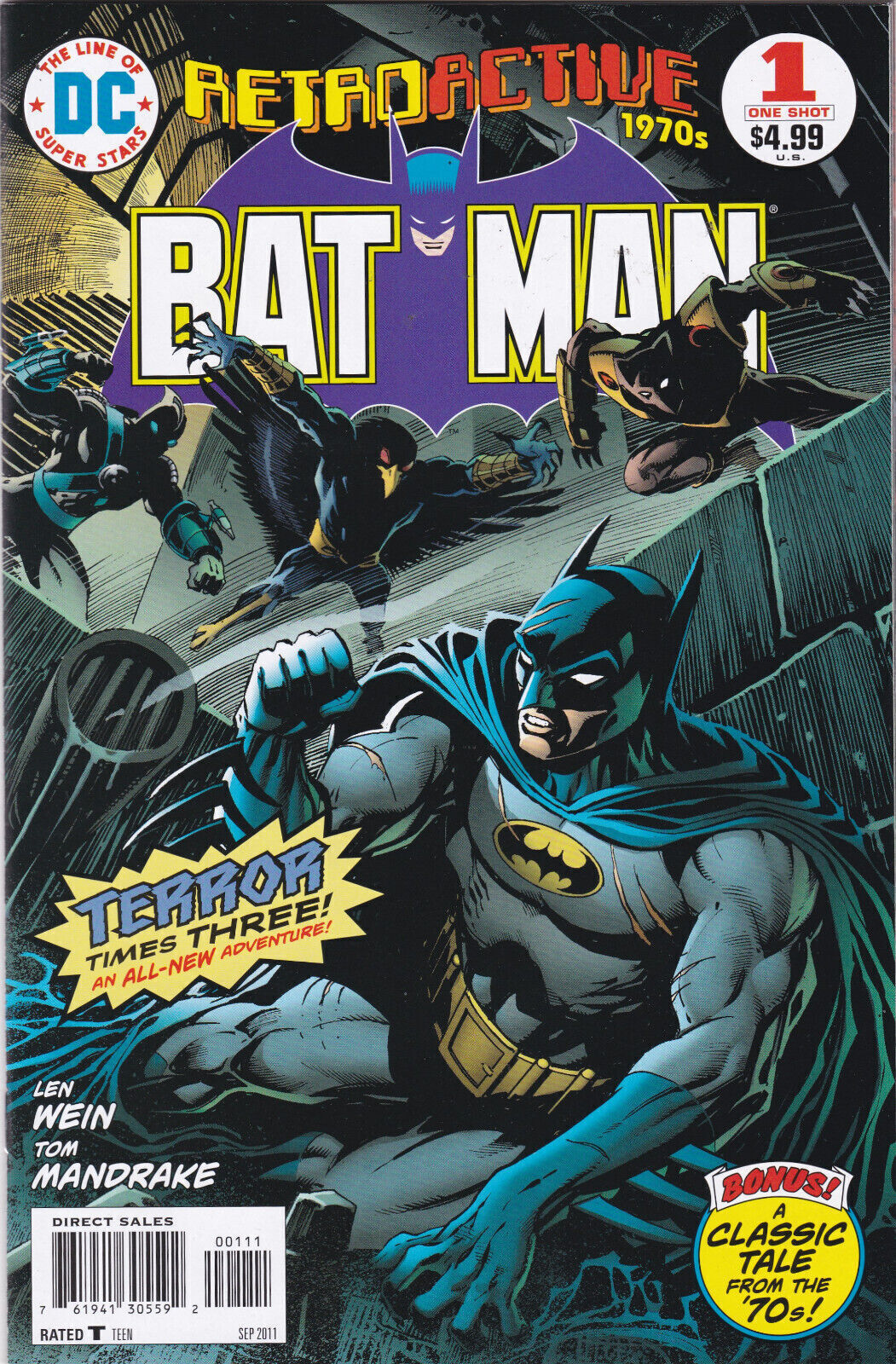 DC Retroactive Batman The 70s #1 (2011) High Grade