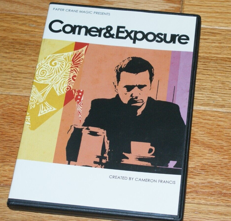 Corner & Exposure DVD (Cameron Francis) --two strong effects --TMGS DVD blowout