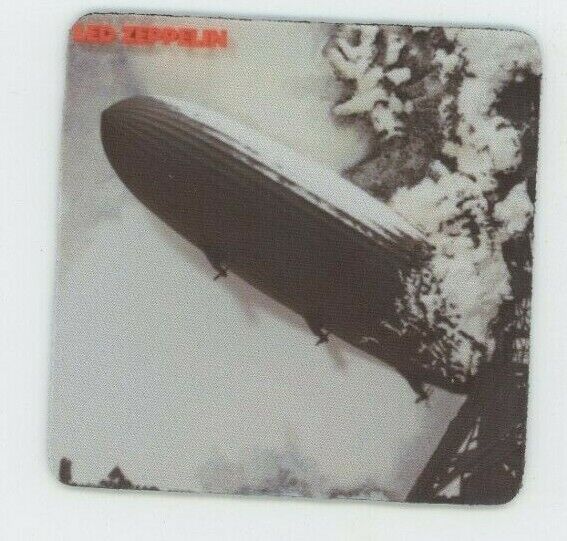 Led Zeppelin 1 Record Album COASTER - Rock and Roll Band  