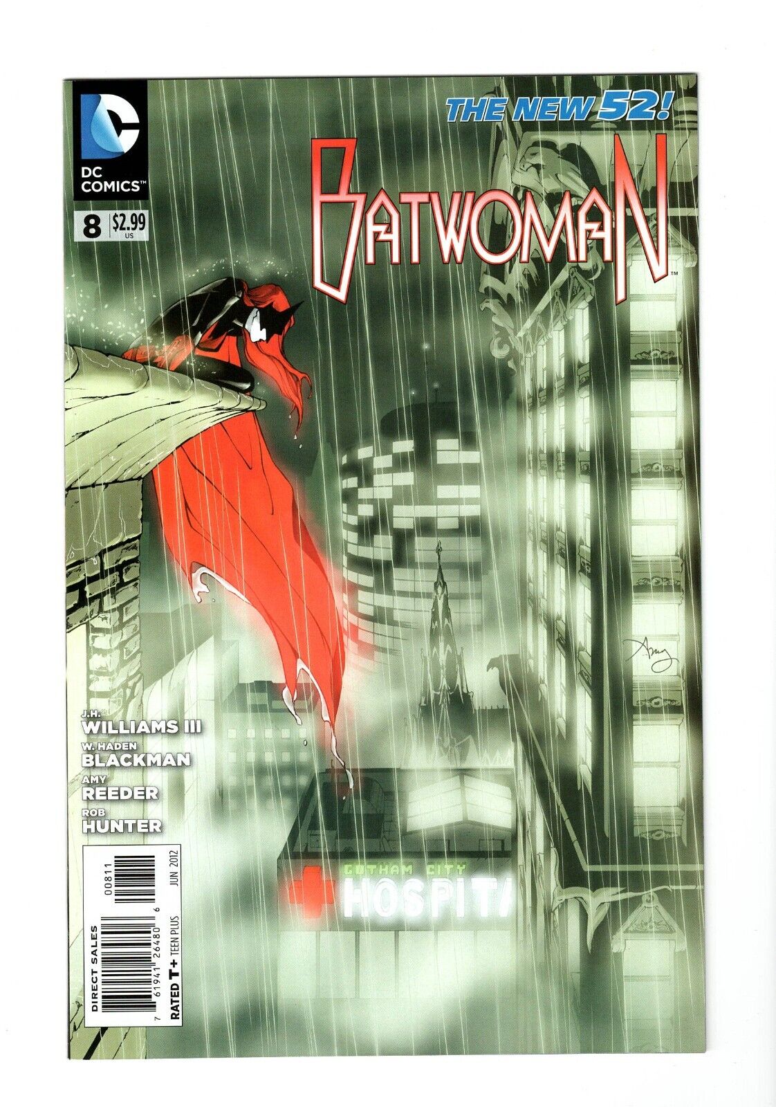 Batwoman (DC Comics 2011 New 52) #8 (2012) Amy Reader 1st Print (NM)