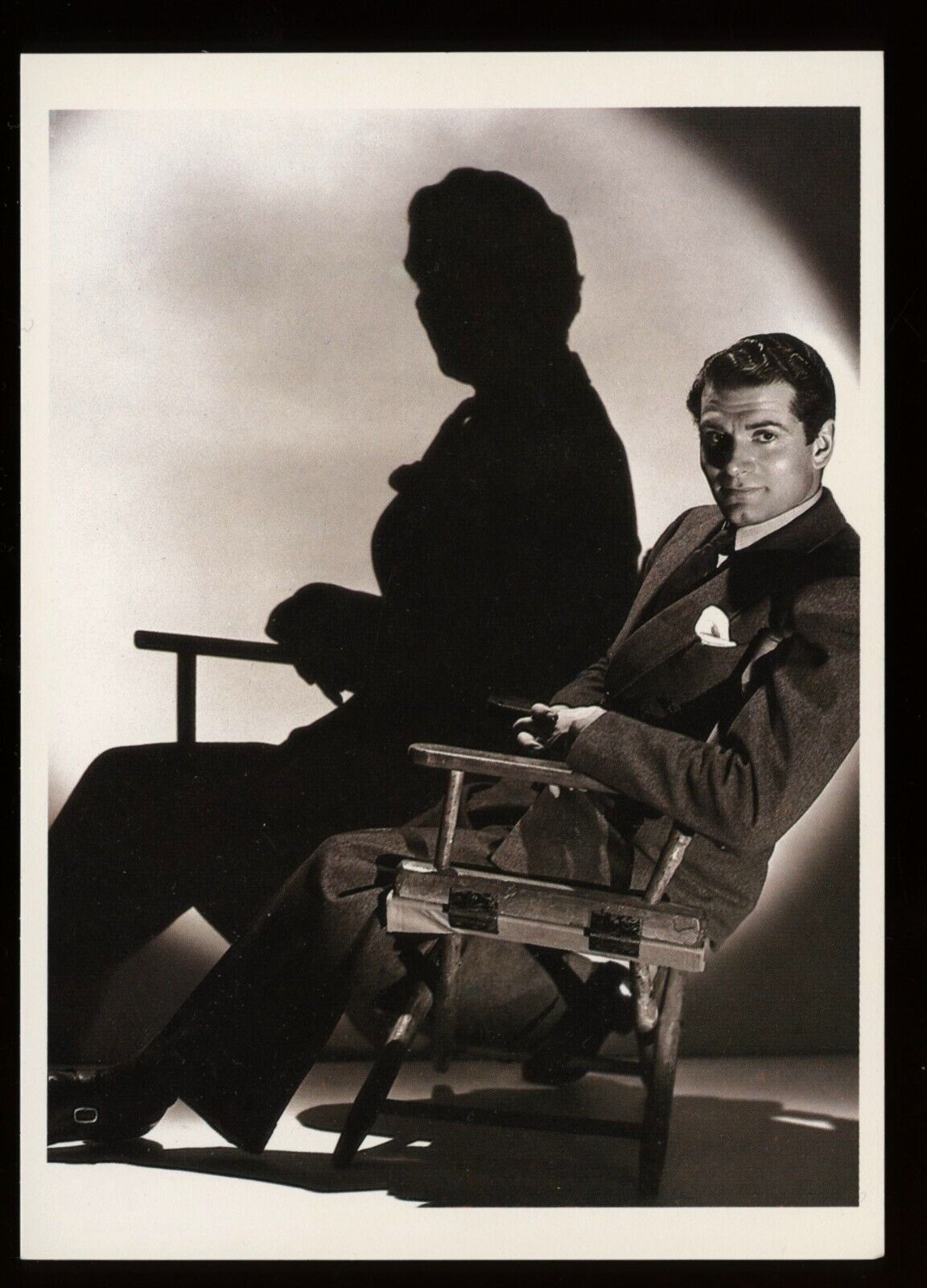 Sir Laurence Olivier Actor Hollywood Movie Cinema Film Postcard