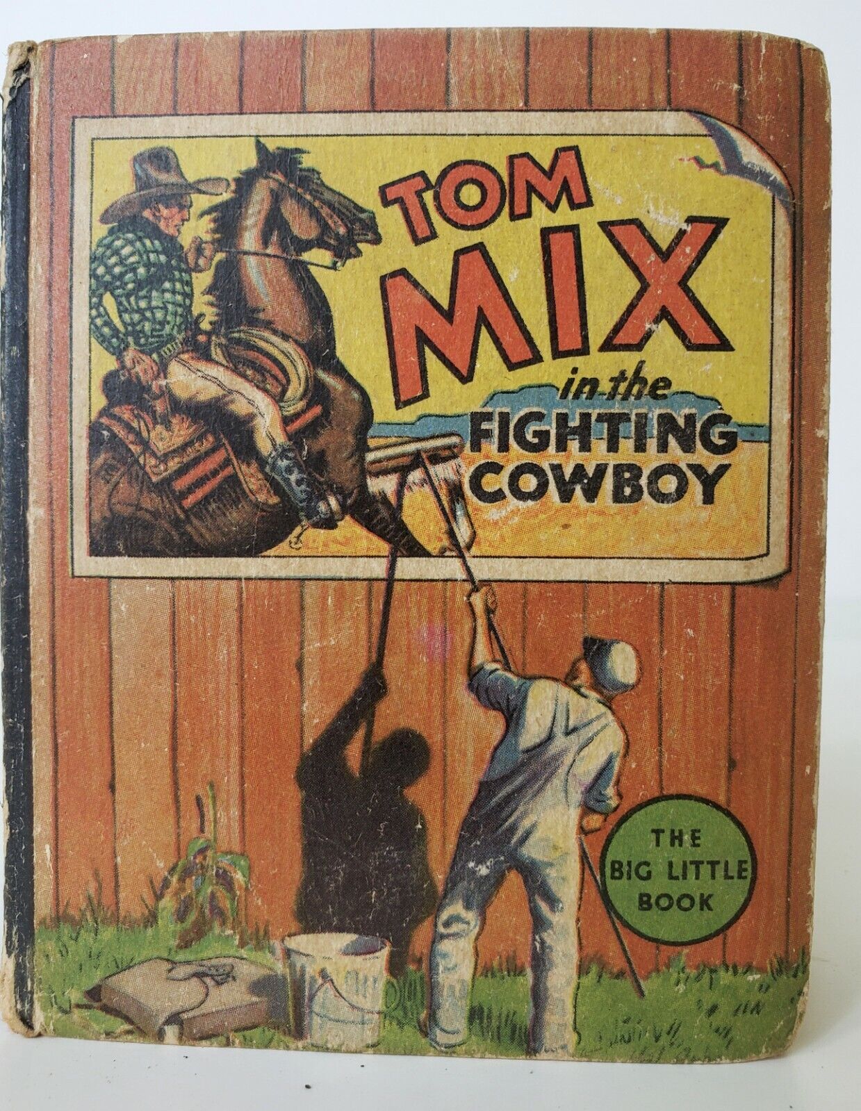 Tom Mix in the Fighting Cowboy (1935) Leon Morgan, Hal Arbo.