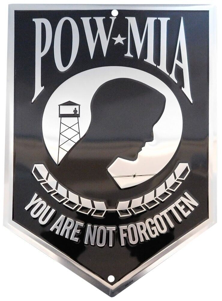 POW MIA You Are Not Forgotten 5 Sided 12\