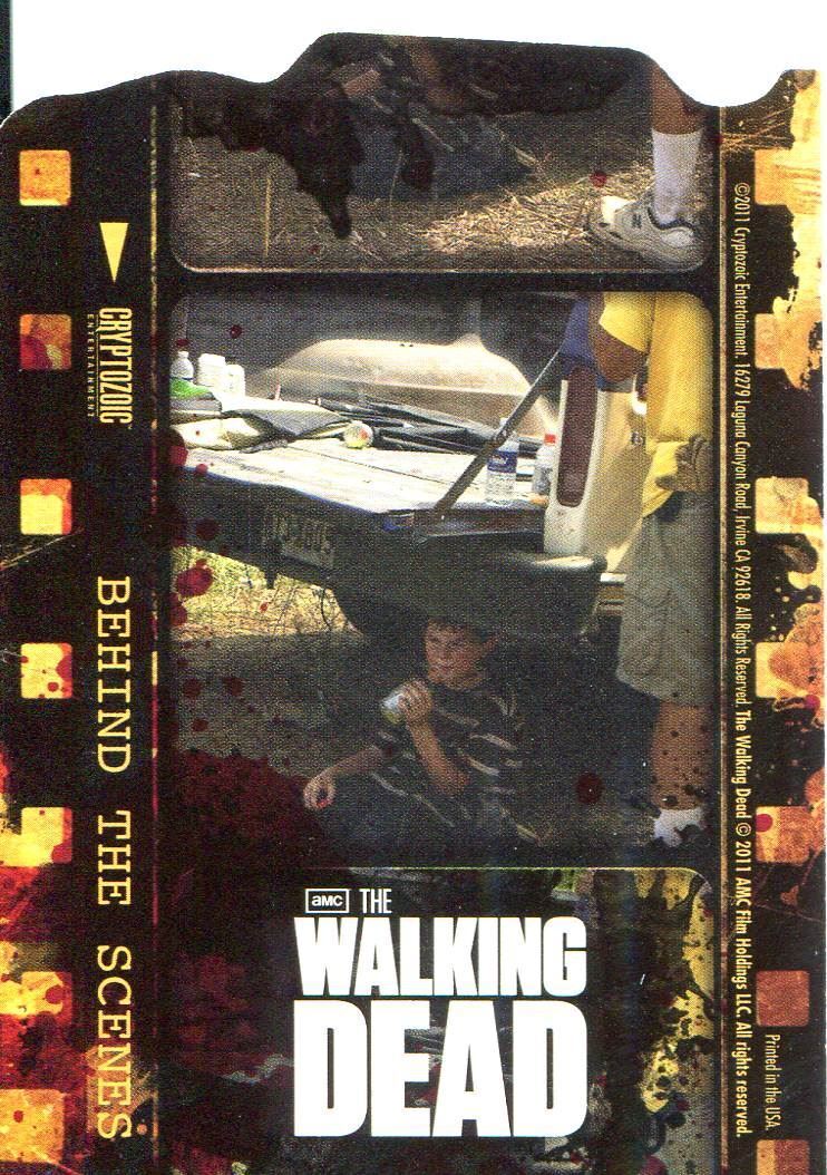The Walking Dead Season 1 Duplex Behind The Scenes Chase Card C01