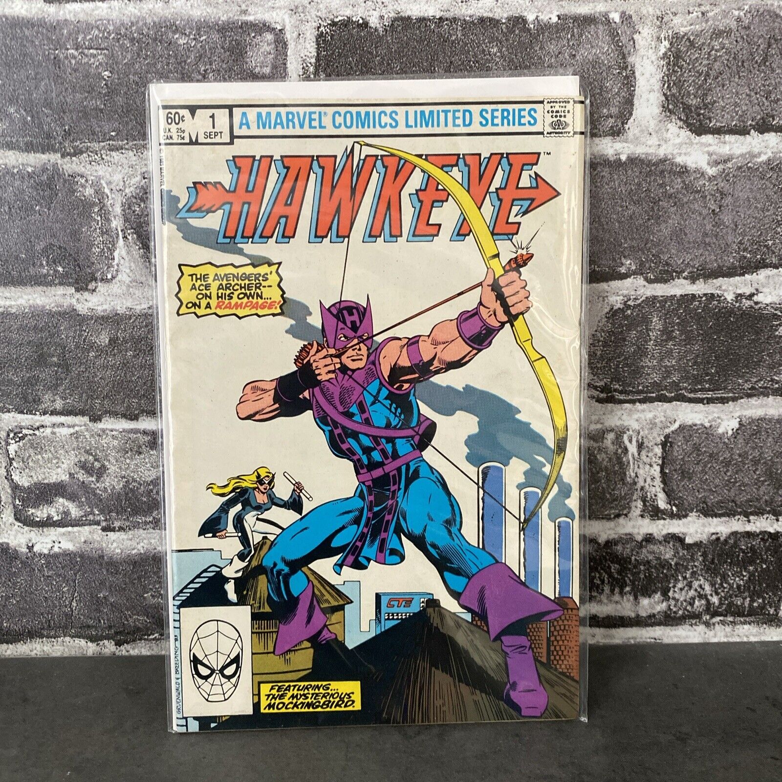 Marvel Comics Hawkeye #1 Avengers Clint Barton Mockingbird Key Issue 1983