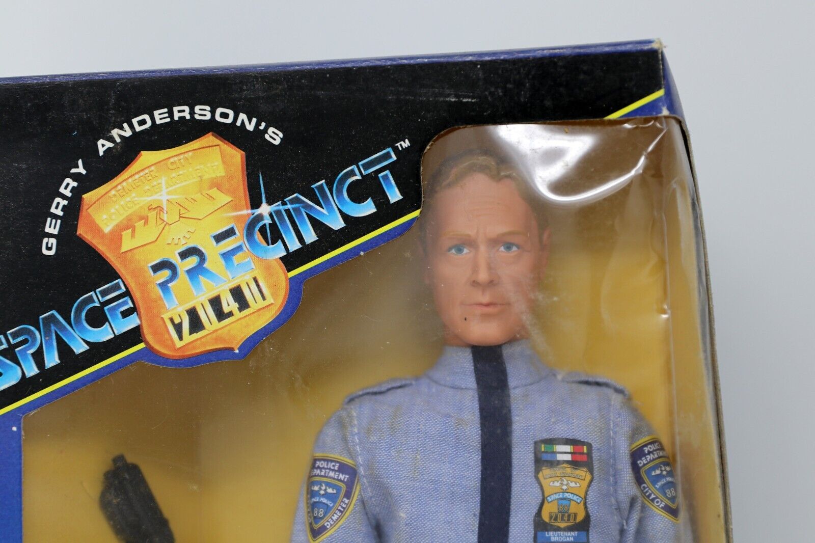 1994 12-inch Space Precinct 2040 Lieutenant Brogan Action Figure MOC