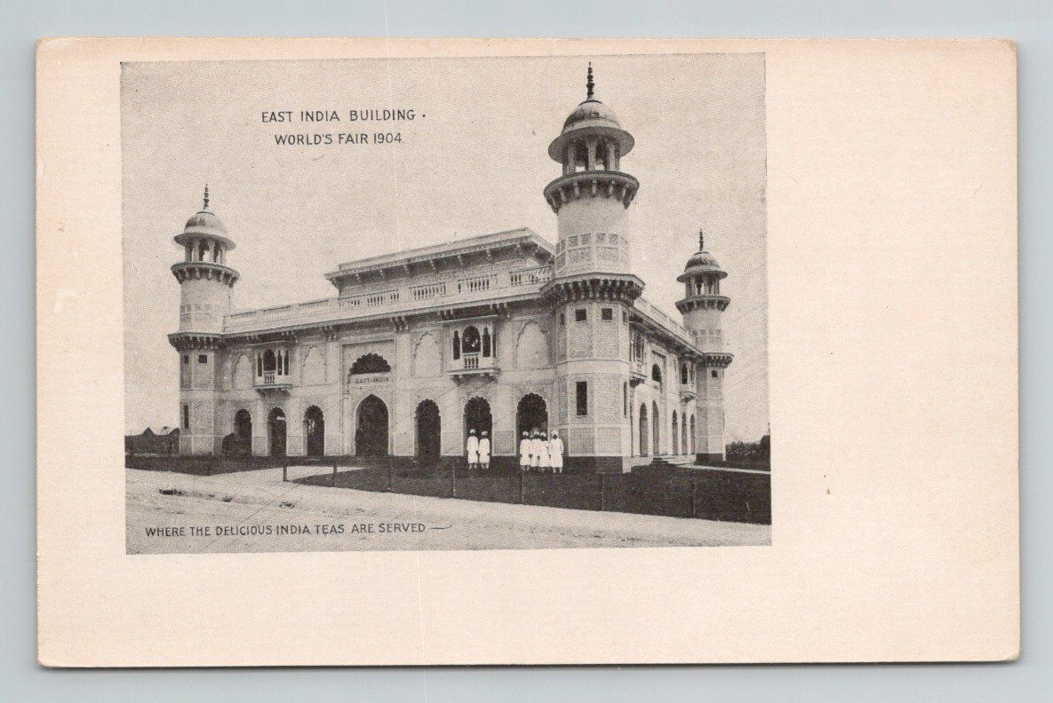 1904 ST LOUIS WORLD\'S FAIR East India Building Delicious Teas15D