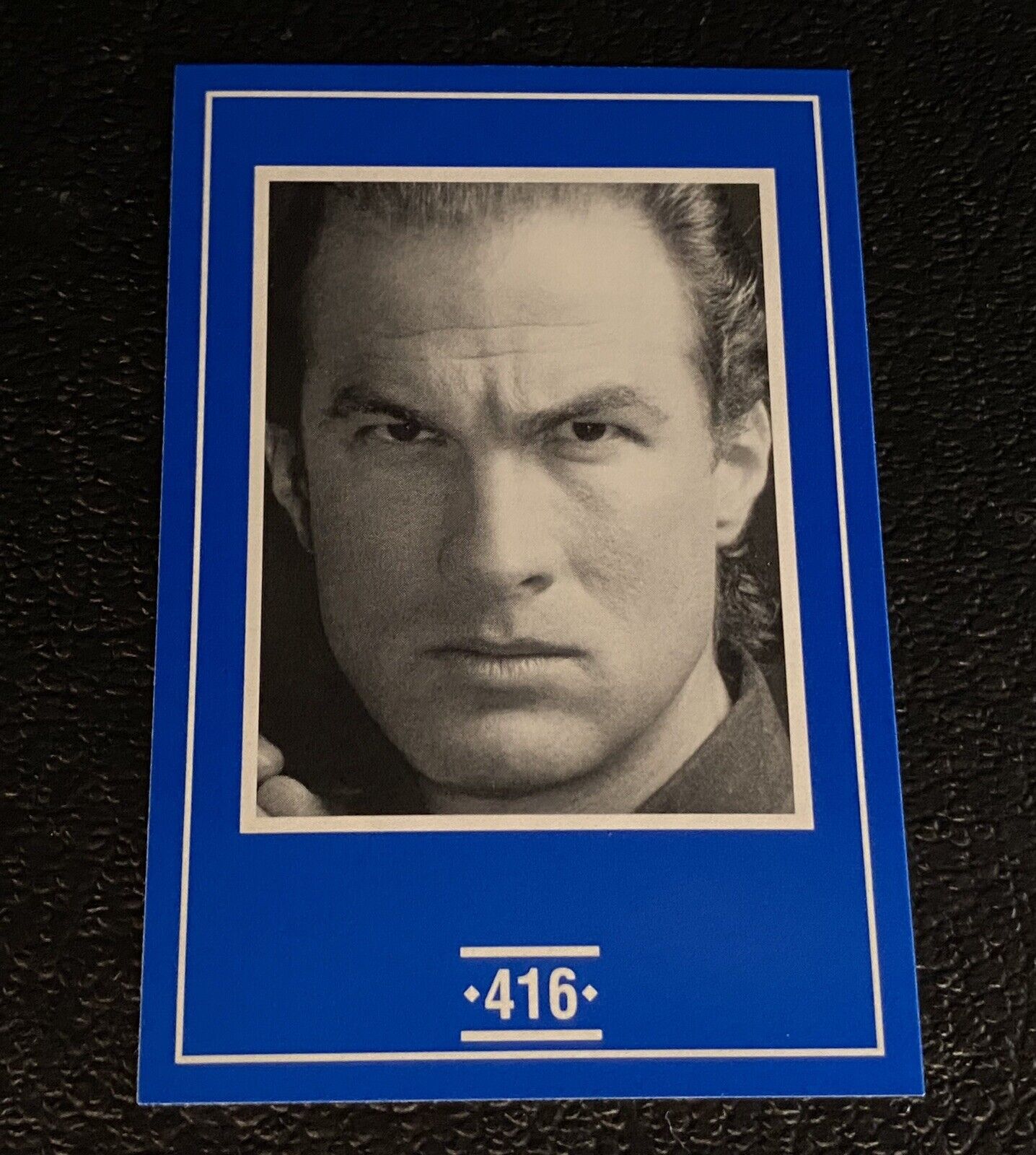 1991 Steven Seagal Rookie Card Face To Face Guessing Game 80s 90s Karate Movies