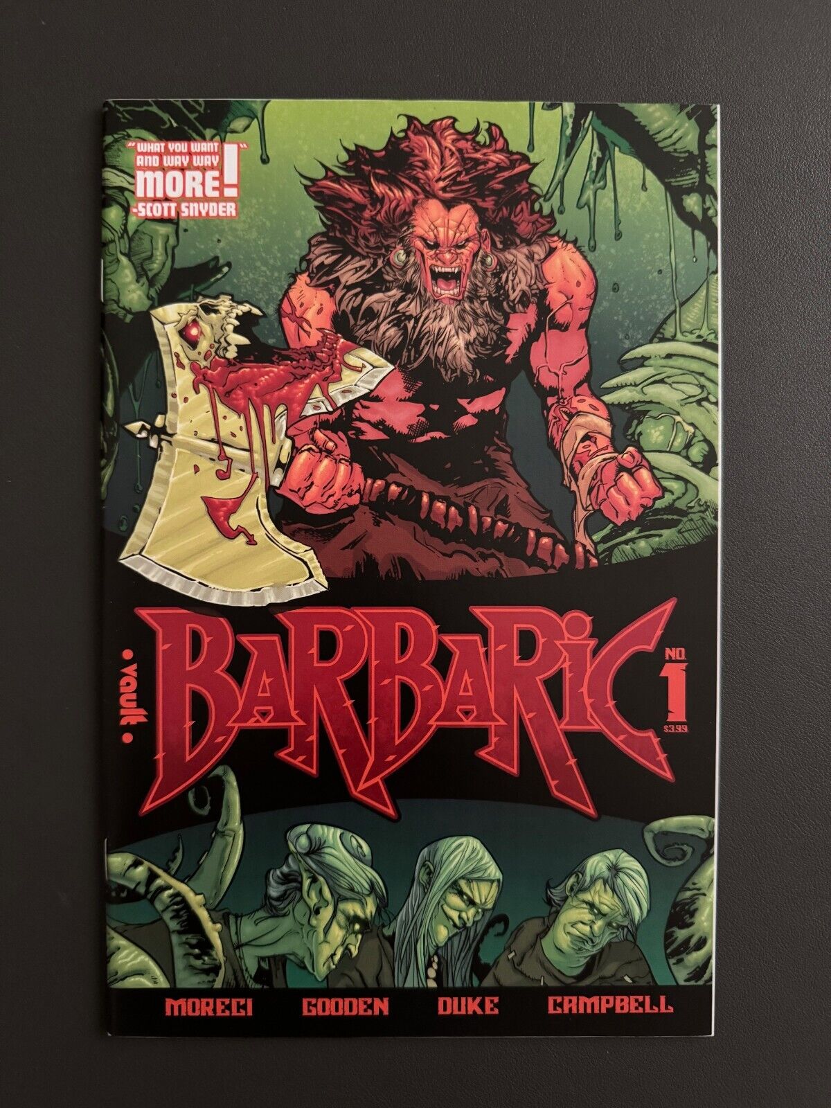 Barbaric #1 Cover A Gooden 1st Print  Vault Comics 2021 Near Mint