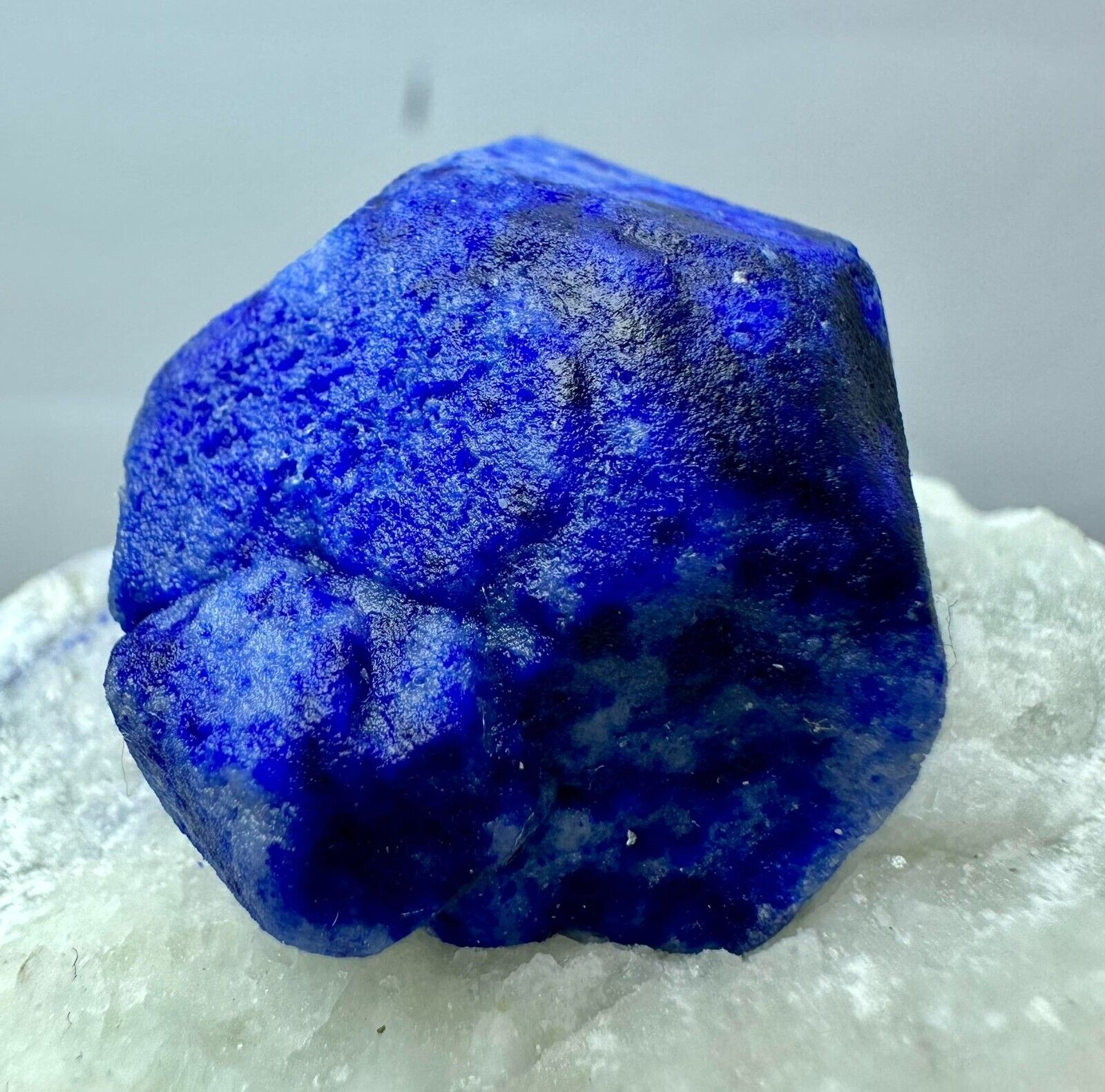 152 Gram Full Terminate Top Blue Lazurite Huge Crystal On Matrix From @Afg