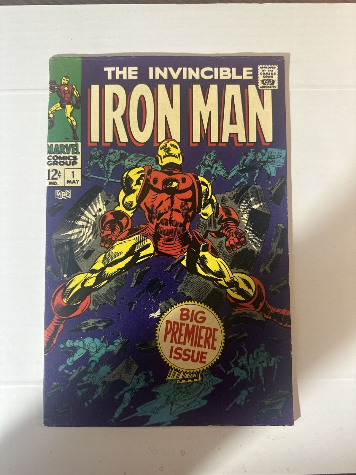 The Invincible Iron Man #1 Marvel Comics 1968 Excellent SEE PHOTOS