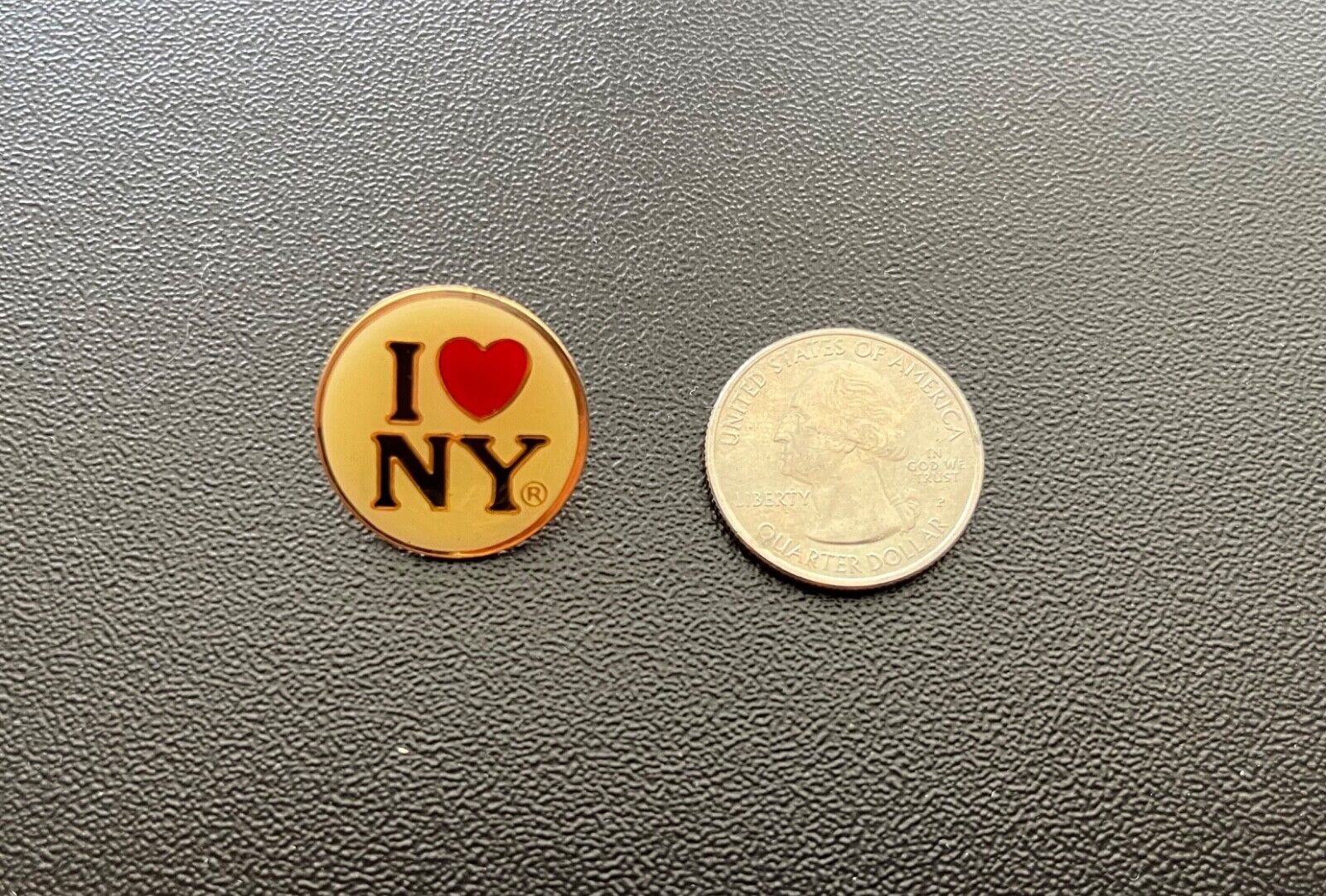 I Heart Love NY New York Enamel Lapel Pin
