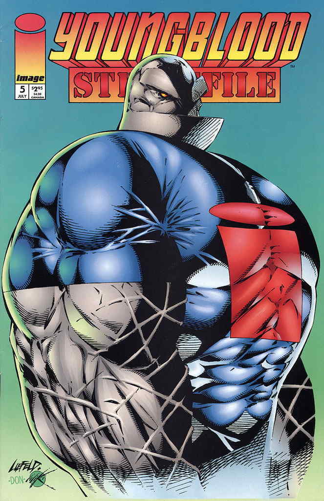 Youngblood: Strikefile #5 VF; Image | Badrock Rob Liefeld - we combine shipping