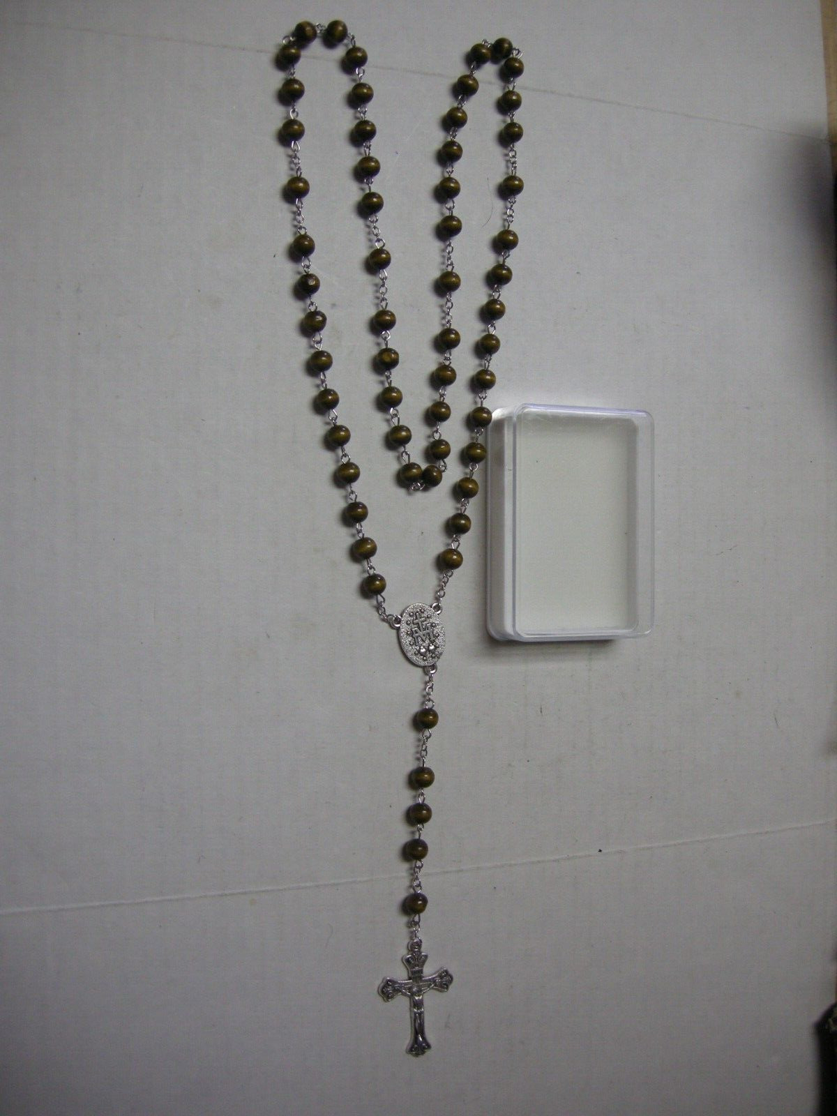 Rosary By Roman, Brown, Wooden, 18\