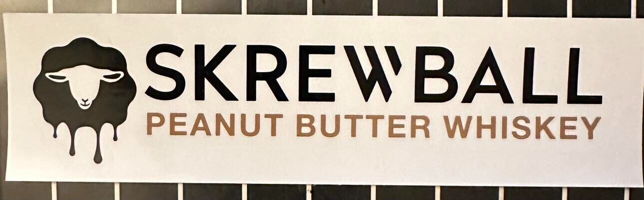 Skrewball Peanut Butter Whiskey Decal/ Sticker