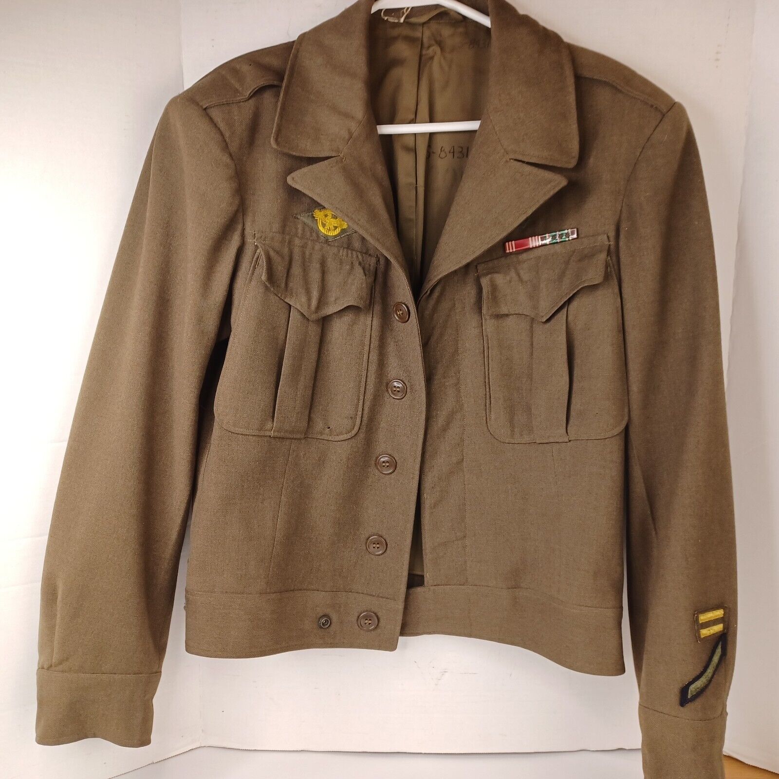 Vintage WWII Wool IKE Eisenhower Jacket