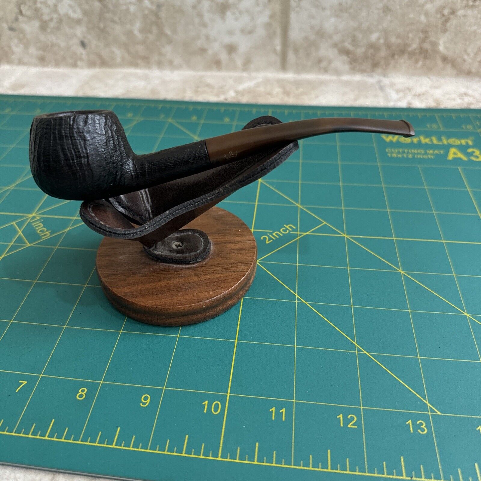 SS Tobacco Pipe Prince Shape Great Condition Italy