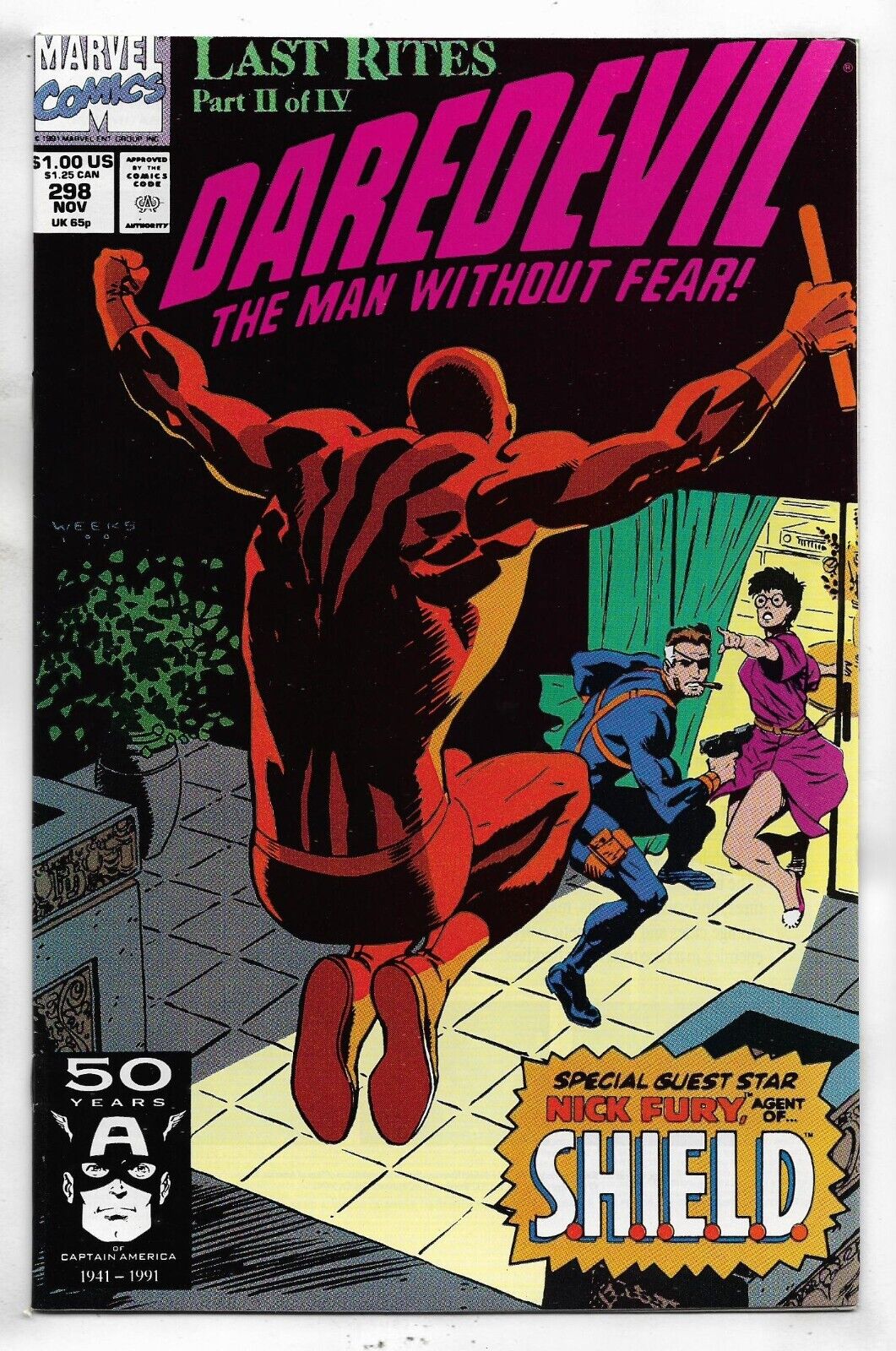 Daredevil 1991 #298 Very Fine
