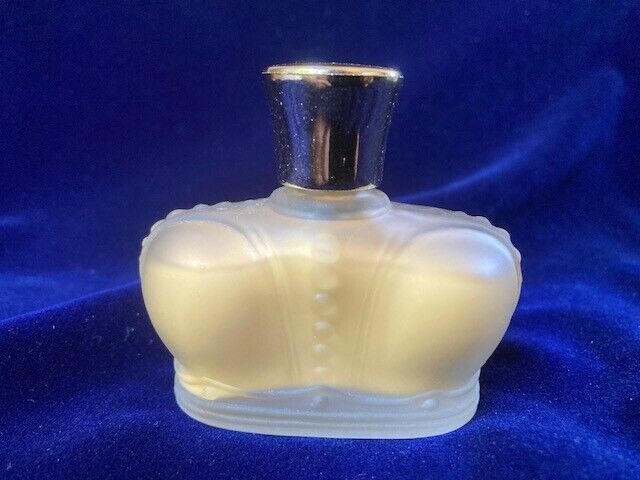 Vintage PRINCE MATCHABELLI Opalescent Glass GOLDEN AUTUMN Perfume CREME SACHET