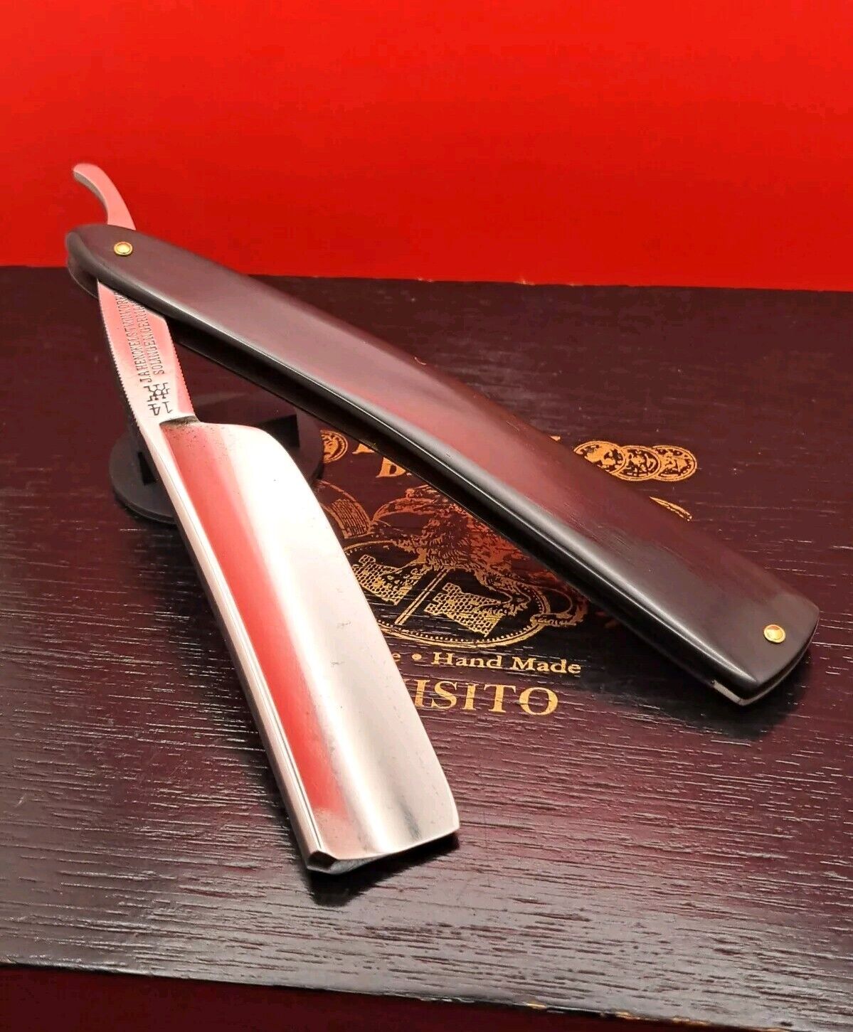 Vintage/Antique 15/16 J.A. Henckles #14. Twin Works Straight Razor Shave ready.